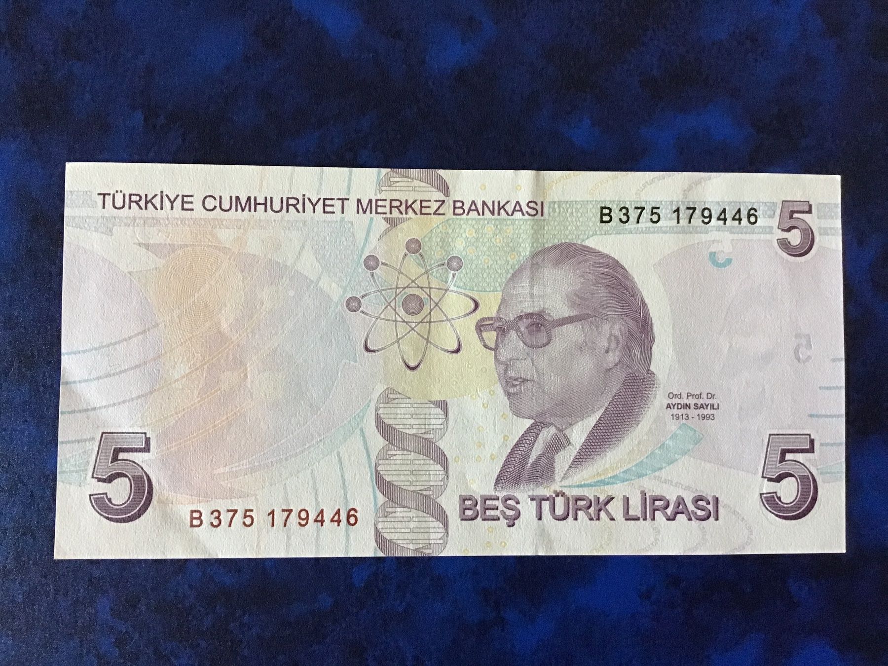 Banconote: Türkei 5 Lira 2009 – Usato da Urtenen-Schönbühl venduto da absolut08 1