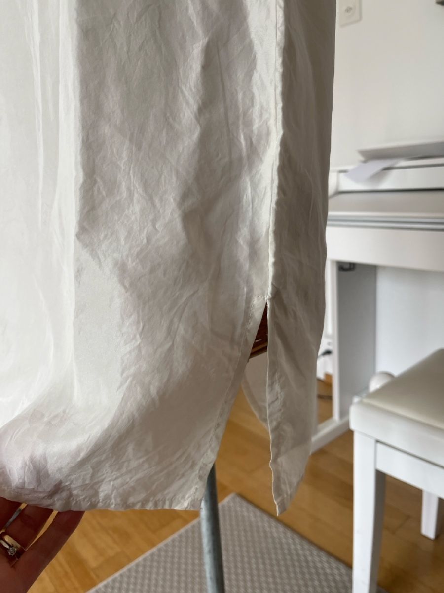 Top: Seidentop, Creme, L – Usato da Solothurn venduto da Bobesch08 2