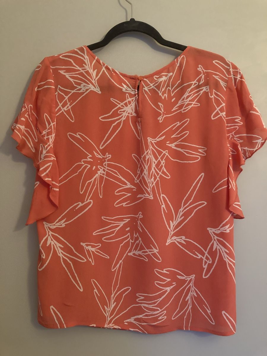 Vila Camicette: Vila Bluse, coral/weiss, Gr. S – Usato da Schlieren venduto da cotopaxi06 1