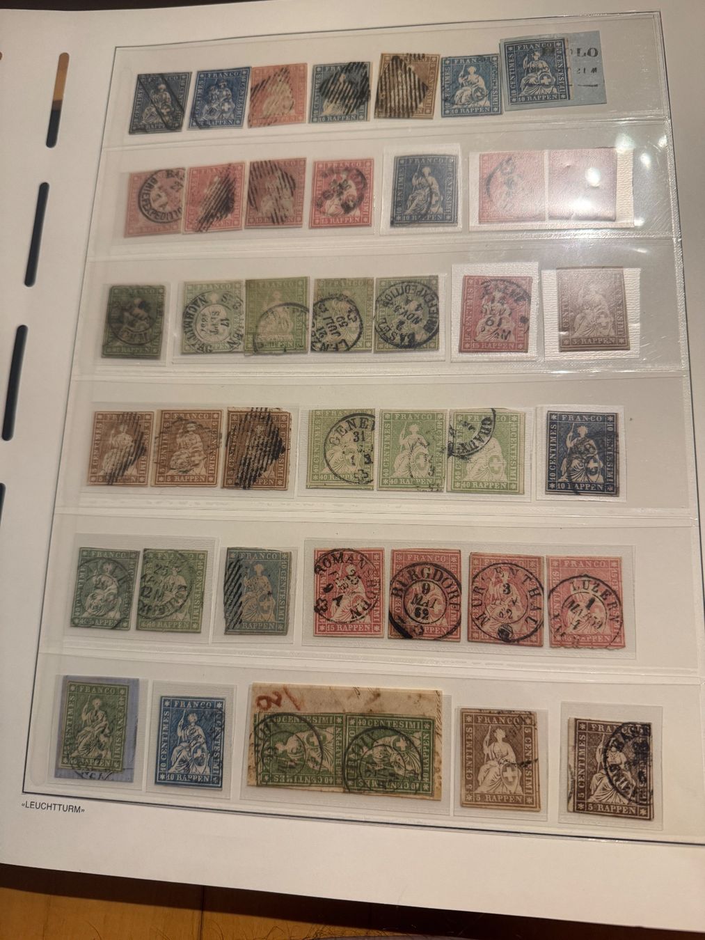 Alle Briefmarken: Super Strubelsammlung – Gebraucht aus Uster von Briefmarken