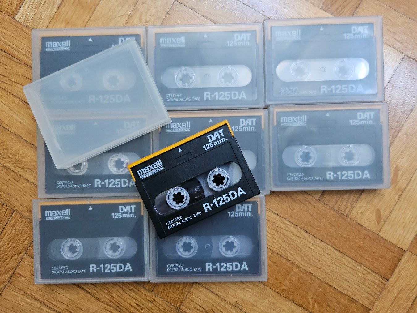 Musicassette: 9 DAT KASSETTEN - MAXELL PROFESSIONAL R-125DA – Usato da Arcegno venduto da Sunlove 1