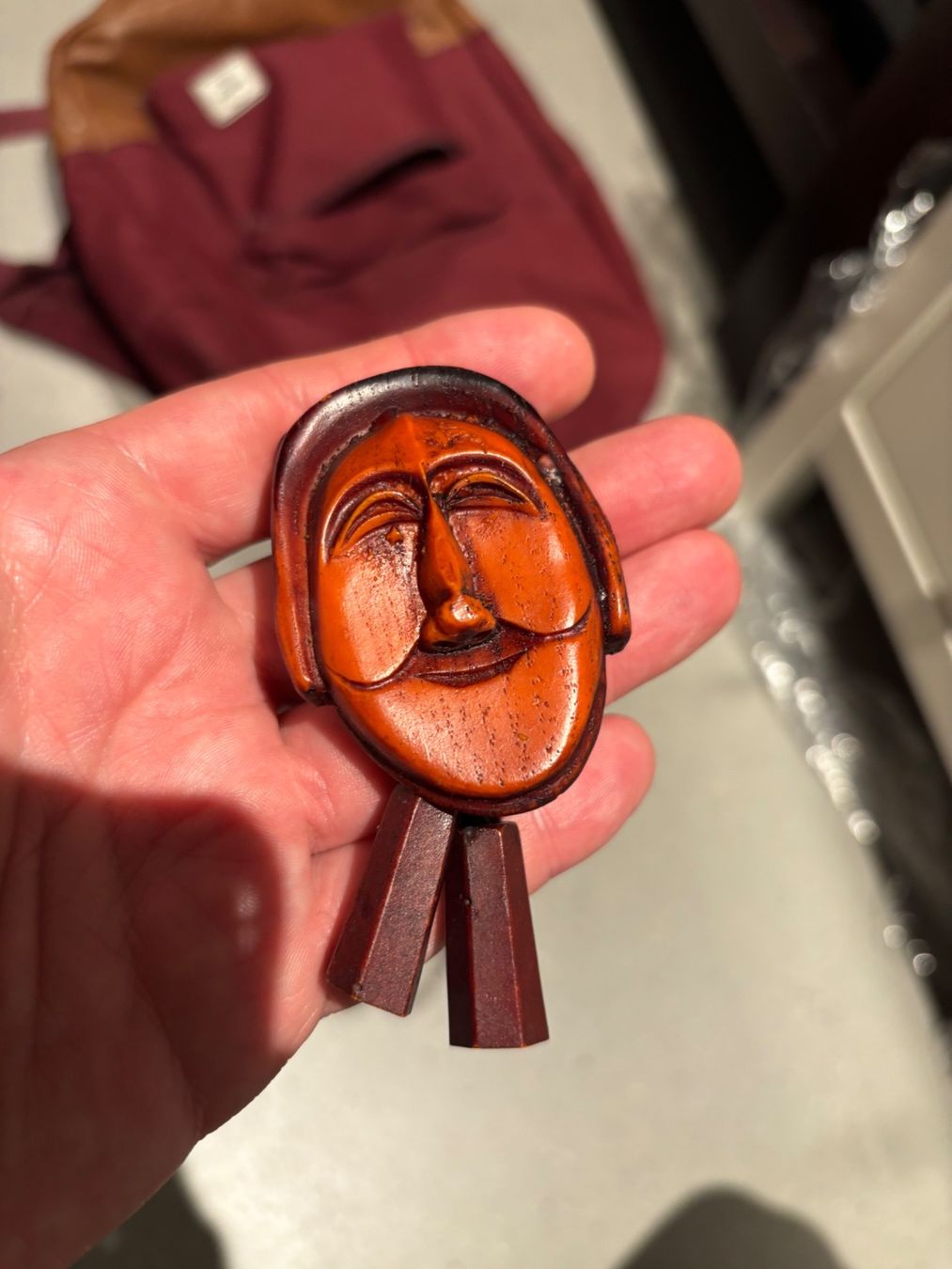 Cravatte: Bolo Tie Asien Holz – Usato da Zürich venduto da engebrunau 1