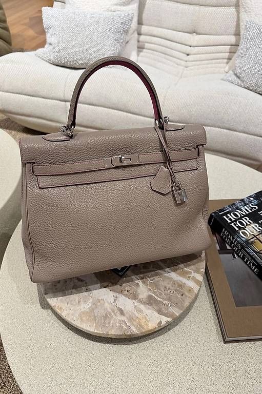 Hermès Taschen für Damen: HERMES KELLY 32, GRIS & PINK – Gebraucht aus Schwyz von bofb 1