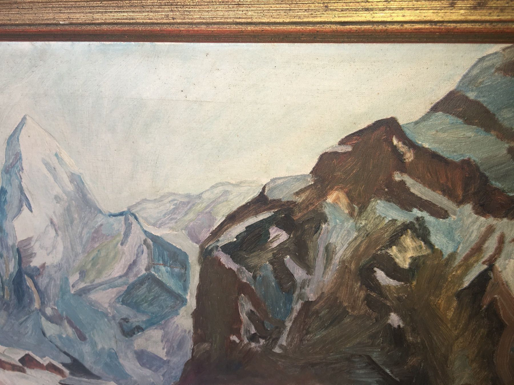 Dipinti: Winterlandschaft J. Meier 1936 – Usato da Kriens venduto da Clevero 3