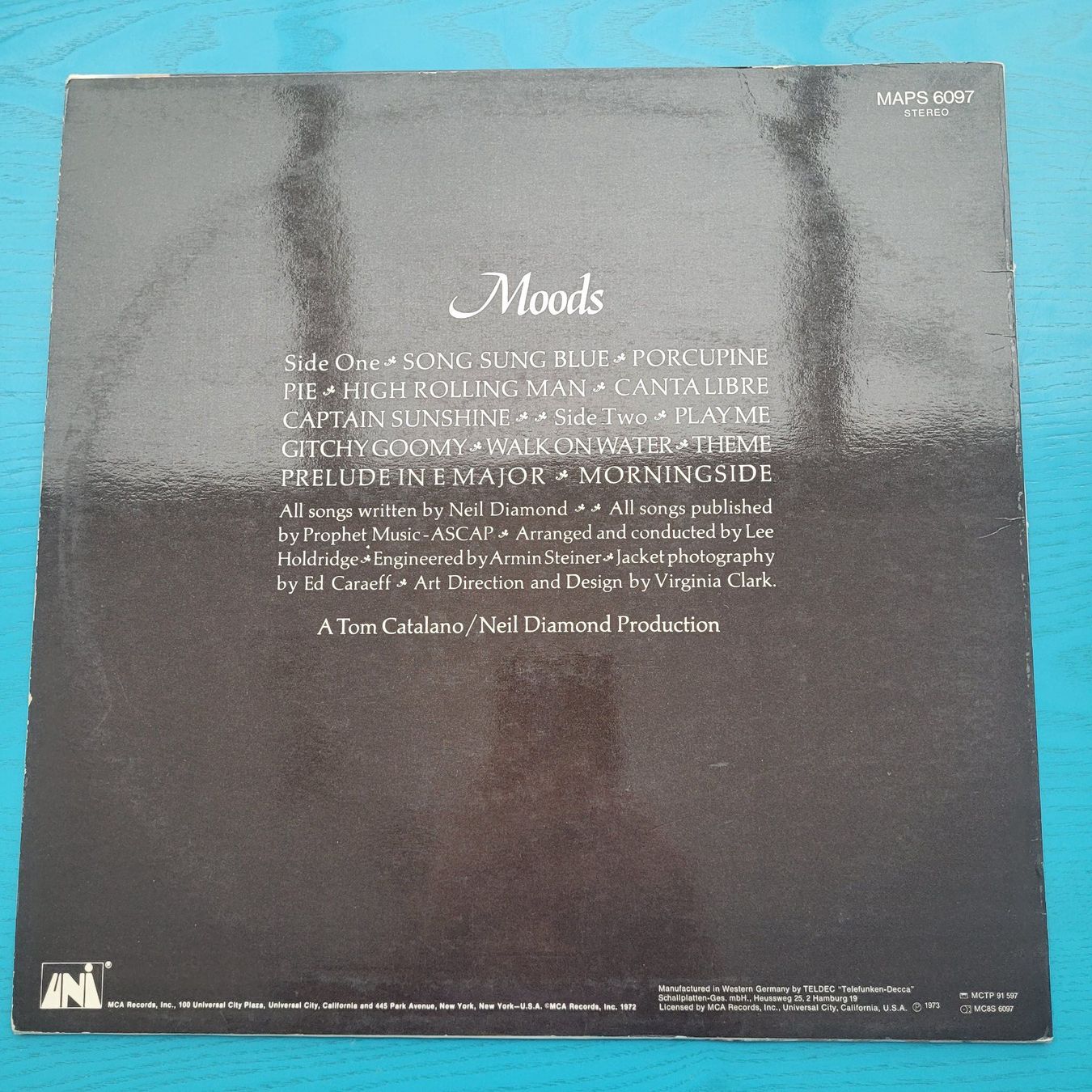 Dischi in vinile: Neil Diamond- Moods – Usato da SCHÜBELBACH venduto da CoKaHa 1
