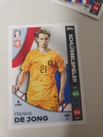 Euro 2024 Match attax Lidl Schlüsselspieler Frenkie De Jong
