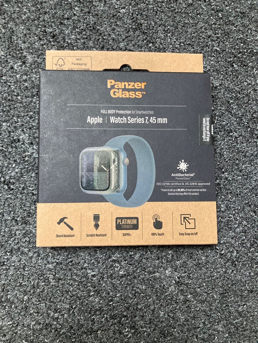 Beurer Smartwatch: Panzerglas Apple Watch 7 45mm neu – Neu und originalverpackt aus Wiler b.Utzenstorf von Verkauf333