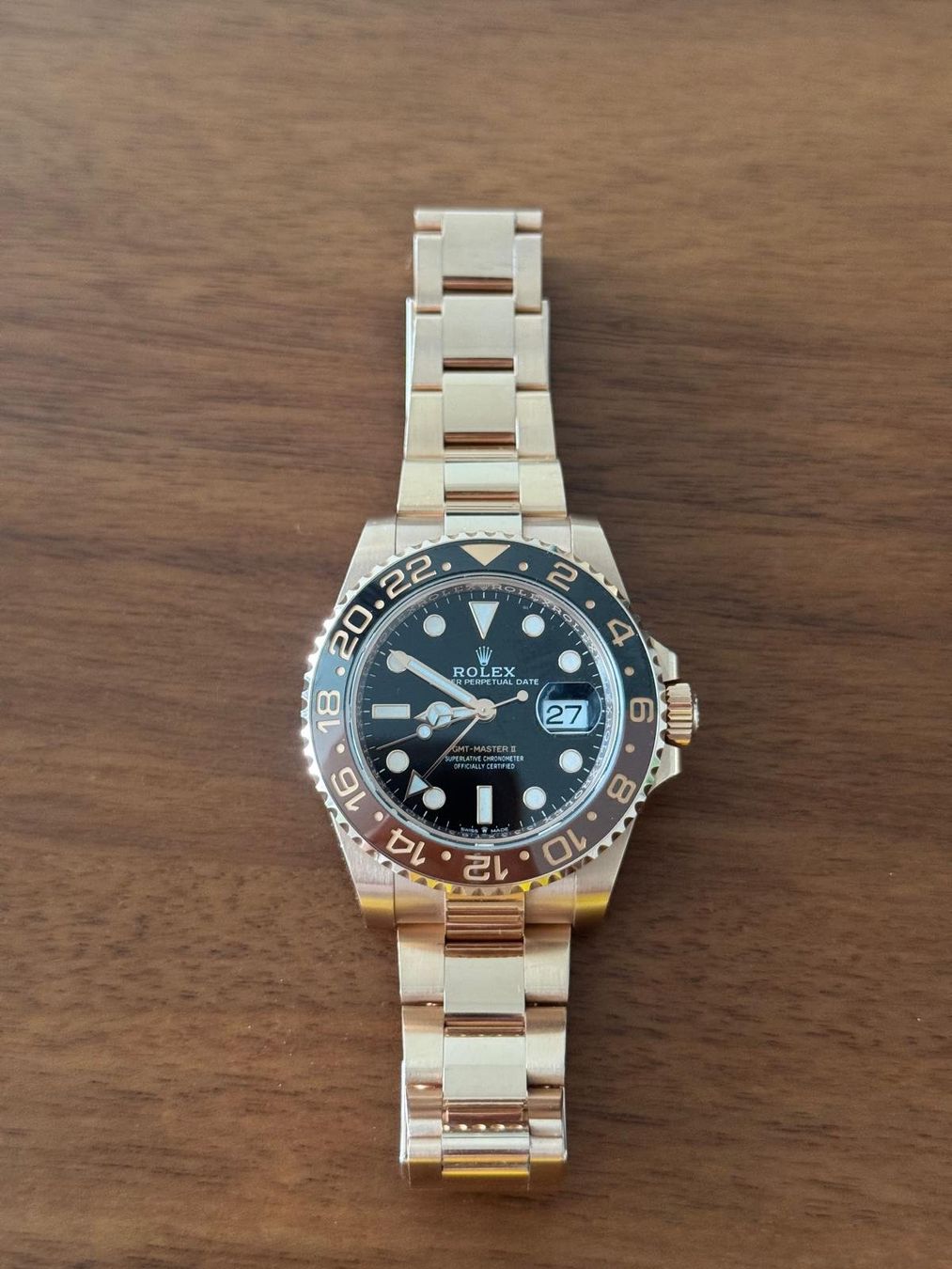 Rolex Uhren: Rolex GMT-Master II Roségold – Gebraucht aus Kloten von dermedic22 2