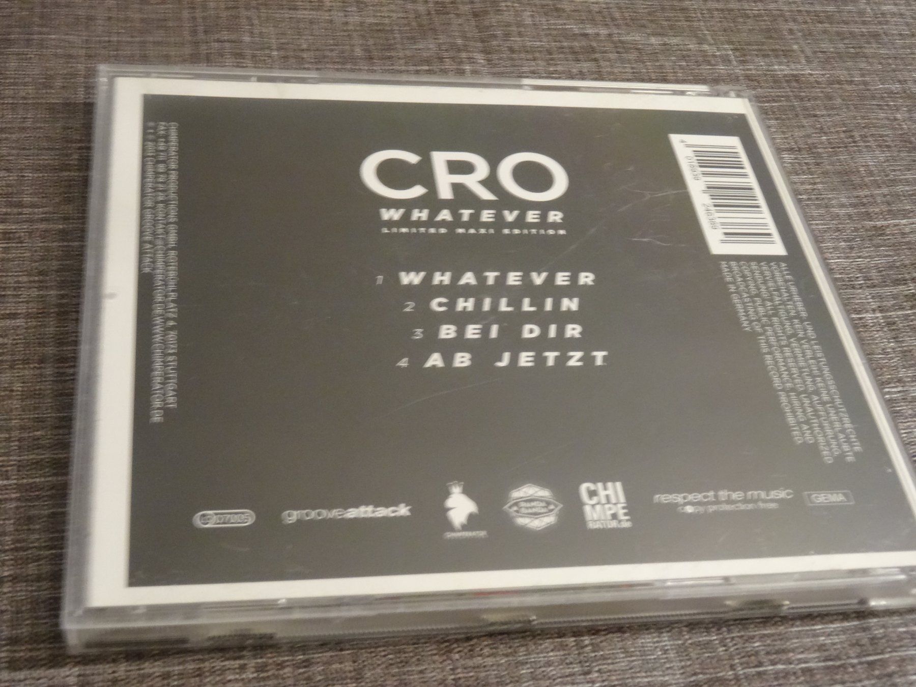 CD: CRO - Whatever (Limited Maxi Edition) CD – Usato da Olten venduto da Disc-Ausverkauf 1