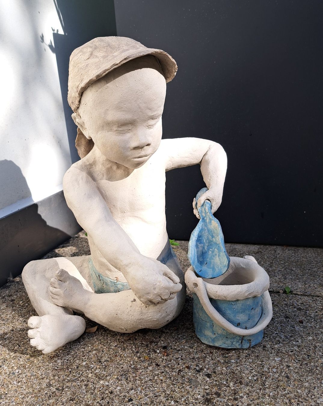 Sculture & Statue: Tonfigur, handgemachte Skulptur – Usato da Fislisbach venduto da Pellen