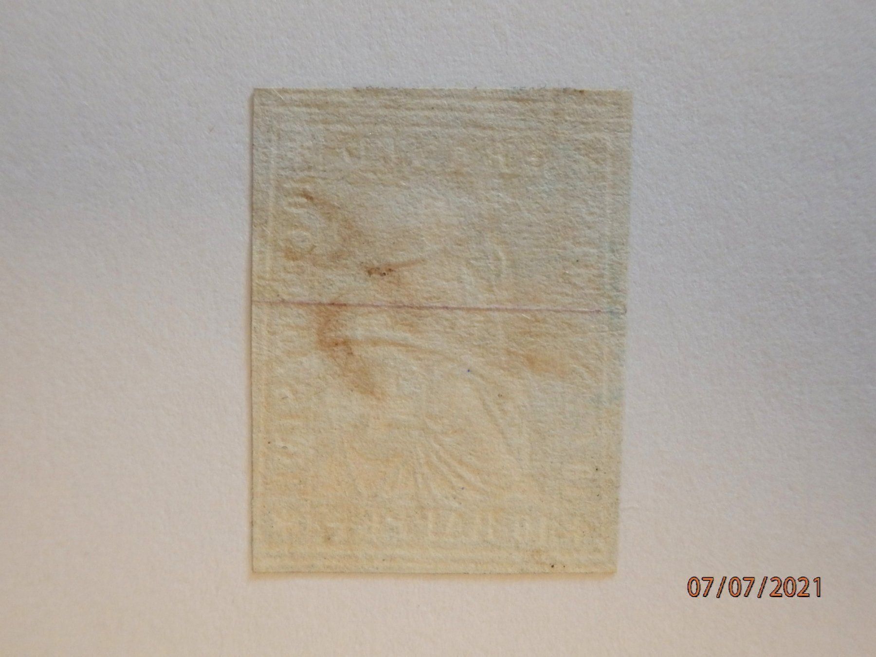 Alle Briefmarken: Strubel, ZNr.23Cc mit 2K-Stempel – Gebraucht aus Ueberstorf von dinbau 1
