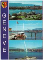 Genève - 3 Bild AK