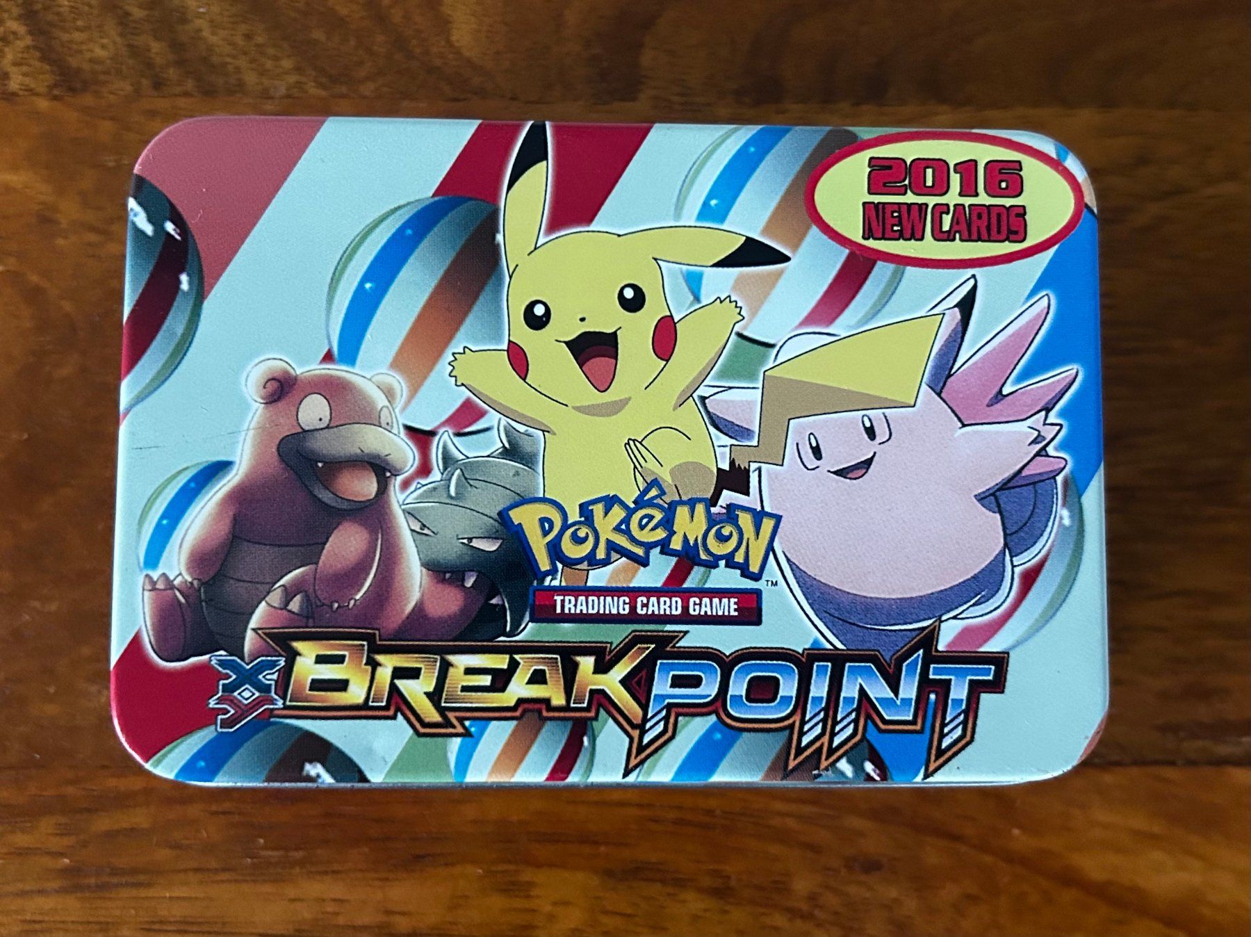 Altro in Decorazioni & Accessori: Pokémon Break Point / Leere Blechdose (Sammlerbox) – Usato da Dietlikon venduto da Mankai 1