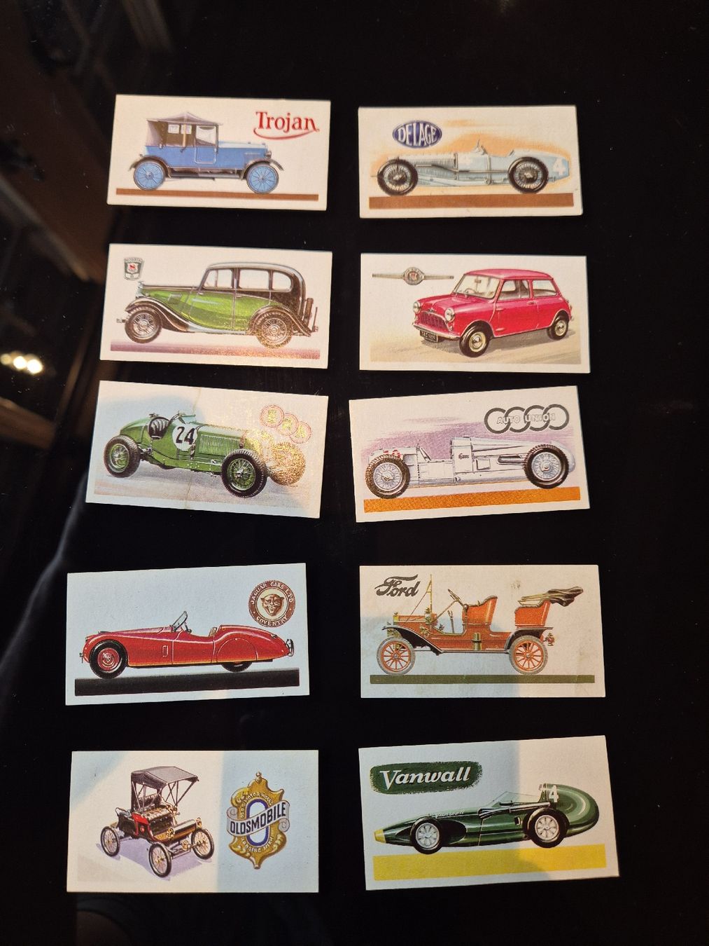 Sammelbilder & Trading cards: Zigarettenbilder Autos lot3 – Gebraucht aus Hofstetten BE von hillhood