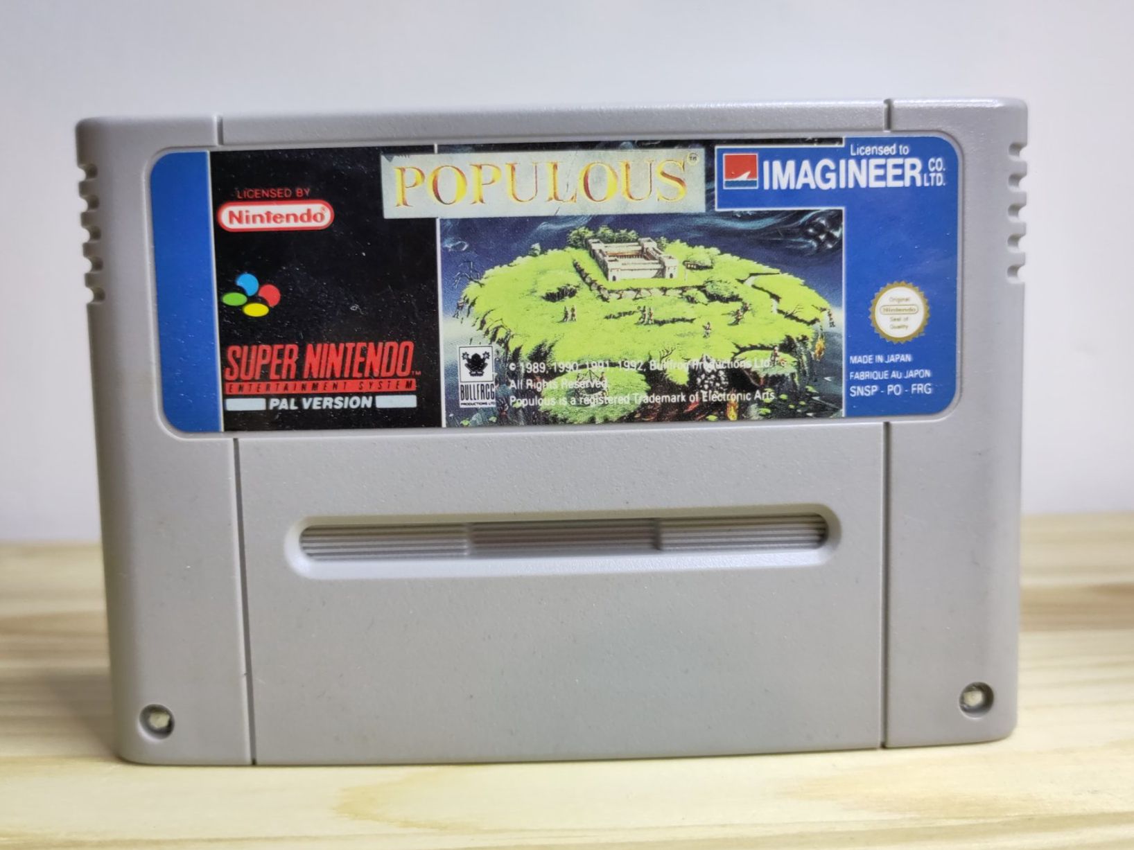 Giochi: Popolous Super Nintendo SNES PAL – Usato da Zug venduto da RepTCG
