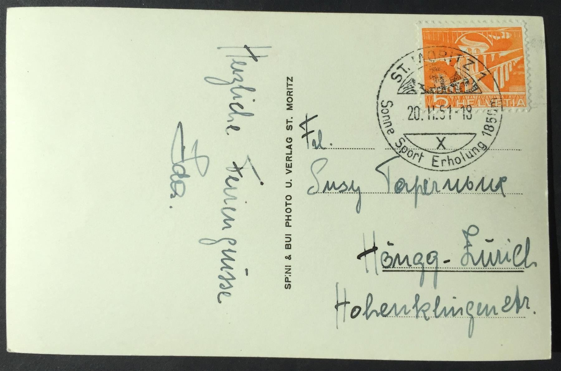 Cartes postales: PONTRESINA Morteratsch-Gletscher – D'occasion à Jona par philajona 1