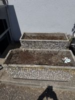 Beton Pflanzkasten Steingranulat Rechteckig 5 Stk