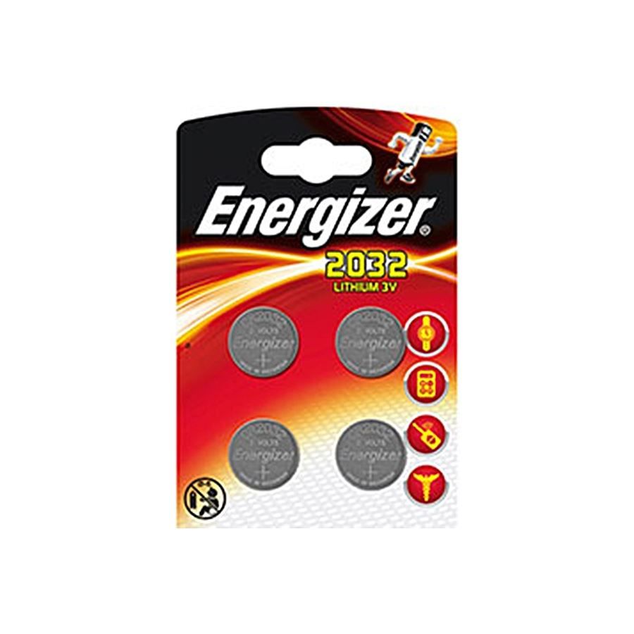 Caricatori & Batterie: Lithium Knopfzellen CR2032 4St – Nuovo e nell'imballaggio originale da Wettingen venduto da Swala