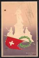 Basel, St. Jakob-Denkmal und Schweizer F