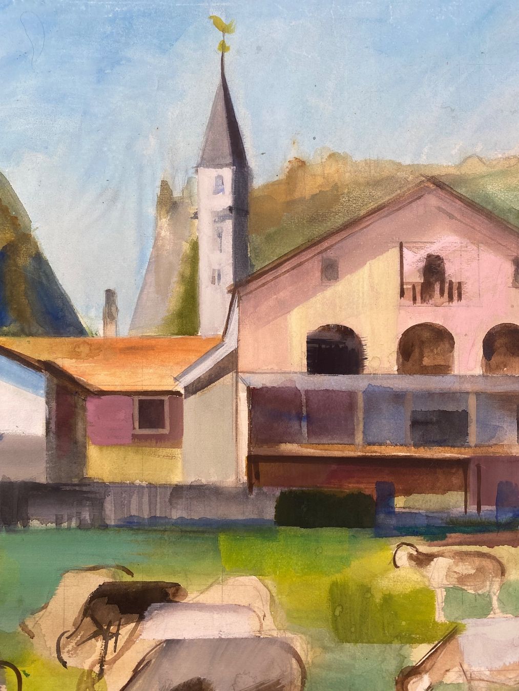 Dipinti: Hans Rohner - Silvaplana – Usato da Basel venduto da bigmbh 4