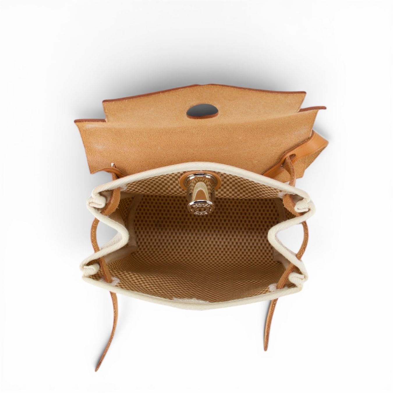 Hermès Borse da donna: Hermès Herbag TPM crème/naturel – Usato da Binningen venduto da Designerlabels 4