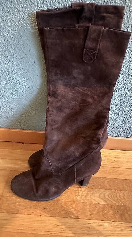 Scarpe da donna: Stiefel Braun Wildleder  – Usato da Zürich venduto da Chr_89gq 1