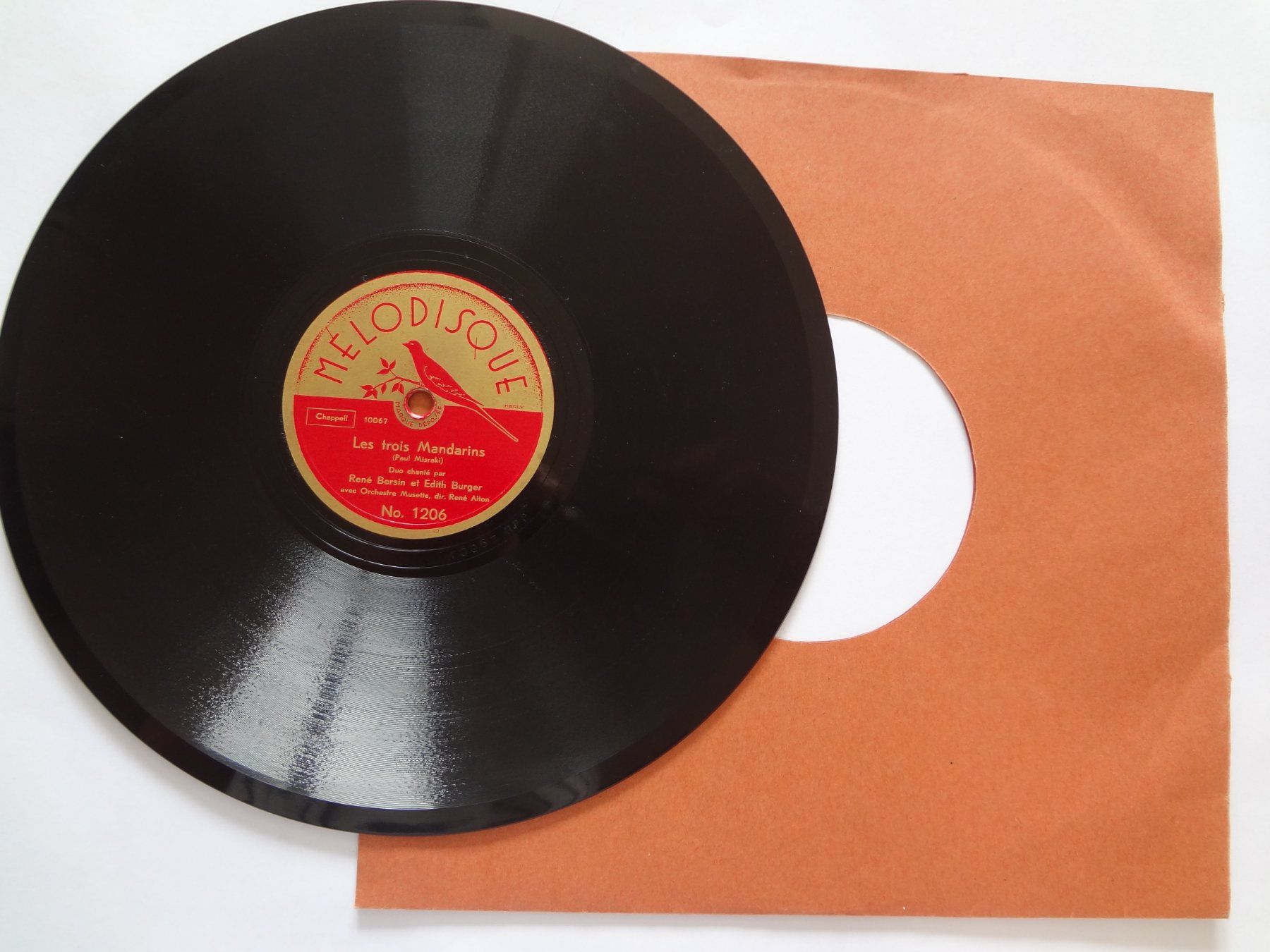Vinyles: 8x 78tours- Pauline Carton- R.Caire- Edith Burger-E.Buffet + – D'occasion à Aigle par Robflac55 5