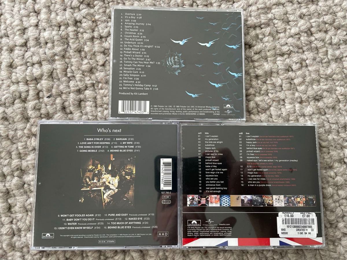 CD: 3x The WHO – Nuovo (secondo la descrizione) da Reinach AG venduto da trigger7811 1