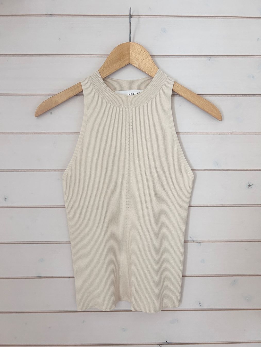 Tops: Selected Femme Rib Top - Gr. S – Gebraucht aus Illnau von Monkky 1