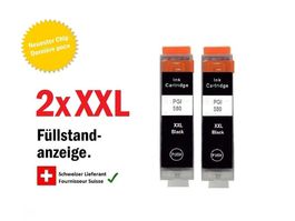 PGI-580 XXL – Drucker-Patronen Tinte kompatibel Canon (2x)