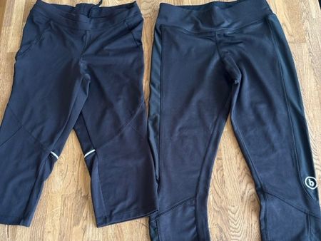 2x Lauft / Sporthosen Damen Gr. 34/XS  länge 3/4 Leggins