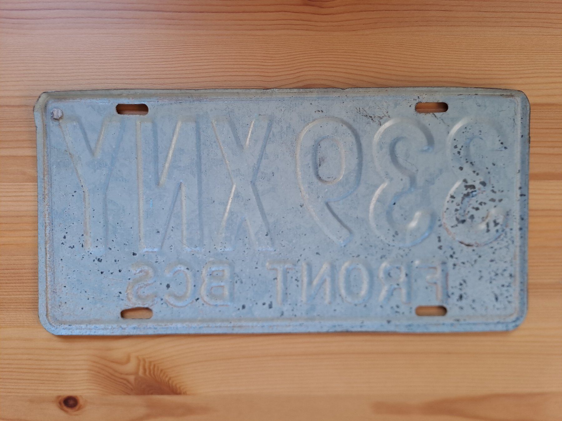 Insegne: Mexikanisches Nummernschild – Usato da Meierskappel venduto da BruceCruise 1