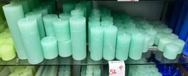 056 Posten Raureif Kerzen mint aus Liquidation