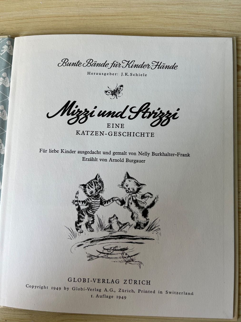 Libri: Mizzi und Strizzi - eine Katzengeschichte 1. Auflage 1949 – Nuovo (secondo la descrizione) da Würenlos venduto da Schnudi10 1