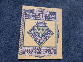 Haarlem,NL,Litho,Jugendstil,1930,Waaning-Tilly-Heil-Oel,Gall