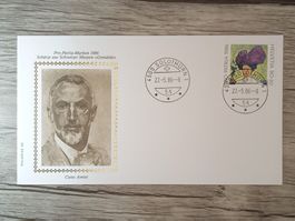 TR51 Enveloppe + Timbre Suisse 1986