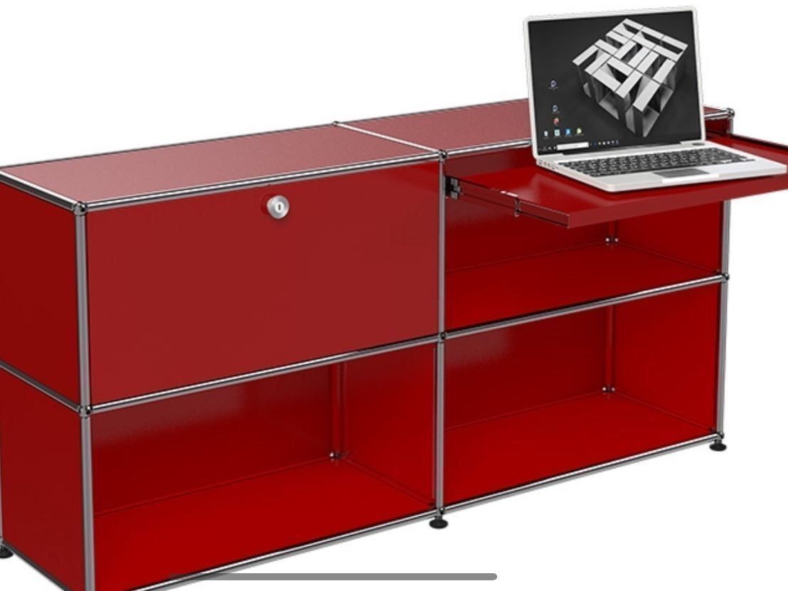 USM Scaffali: USM sideboard  Rot Lieferung Gratis – Usato da Thun venduto da Thuno6