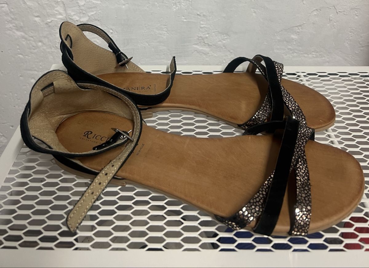 Scarpe da donna: Sandalen von Vera Pelle – Nuovo (secondo la descrizione) da Basel venduto da Dinamel 1