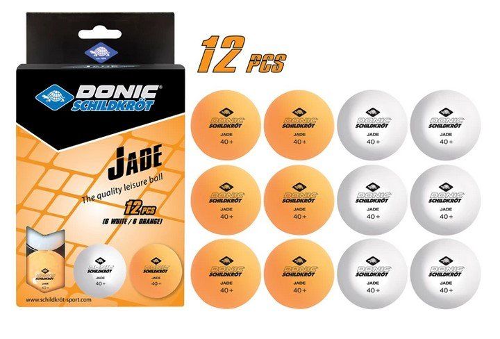 Palloni: Tischtennis Bälle Jade 12x – Nuovo e nell'imballaggio originale da Oensingen venduto da Liquidations-Shop