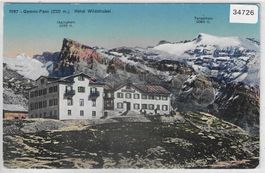 Gemmi-Pass - Hotel Wildstrubel - Litho