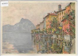 Fritz Meijer - Gandria mit San Salvatore