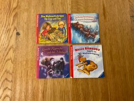 4x Mini- Bilderspass „ Eine Weihnachtskrippe für Lisa und Ti