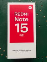 Smartphone Xiaomi Redmi Note 15 5G 8/256GB schwarz gebraucht