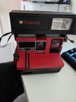 Polaroid Supercolor 645 CL Sofortbildkamera rot/schwarz 