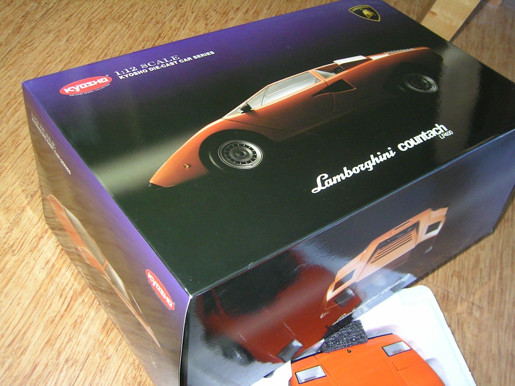 Kyosho Modellautos: Lamborghini Countach LP400 Kyosho orange 1:12 – Gebraucht aus Schwarzenbach SG von Forky 5
