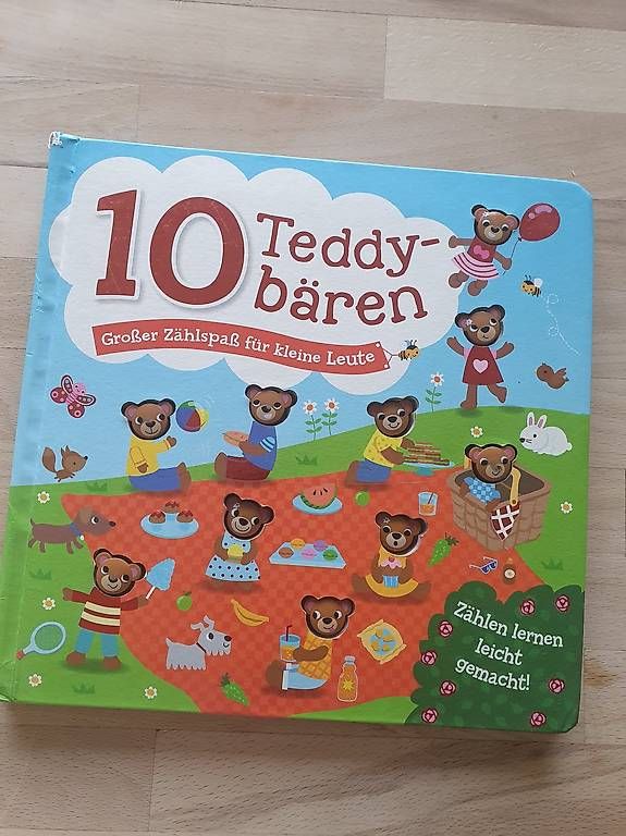 Libri: Zählbuch 10 kleine Teddybären – Usato da Ebmatingen venduto da zeitlos-gesund.ch