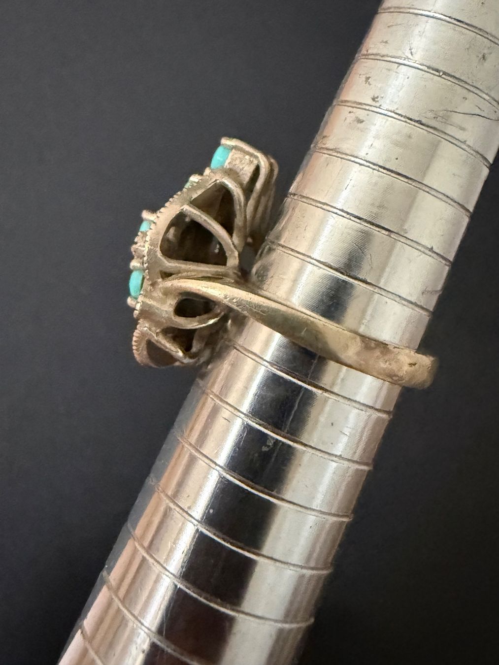 Bagues: Vintage Silber Ring mit Türkis 925 – D'occasion à Spiegel b. Bern par Rogger72 6