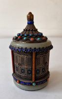 Seltene, antike chinesische Dose aus Jade, 19Jh.