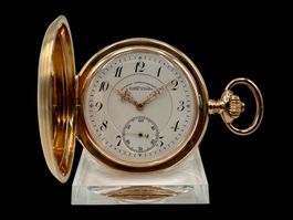 A. Lange & Söhne, Glashütte, Gold Savonette Taschenuhr