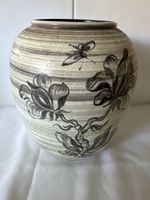 Ziegler Schaffhausen Vase Handarbeit Vintage 23 cm